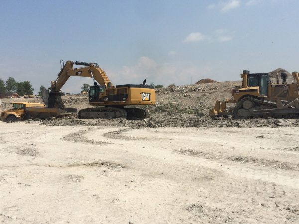 Peterborough Landfill Cell 3 Excavation