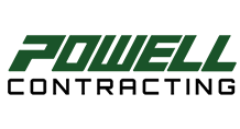 powell contracting logo