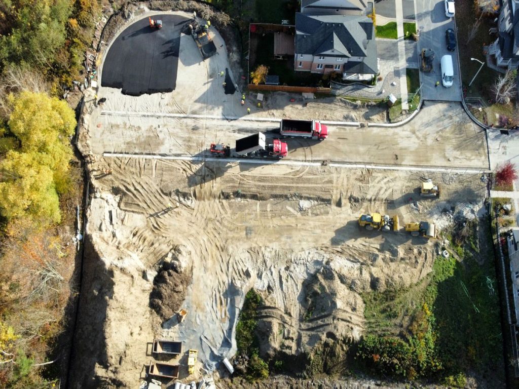 project on Broome Avenue in Courtice