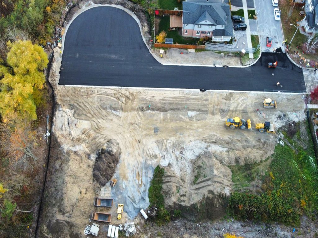 project on Broome Avenue in Courtice